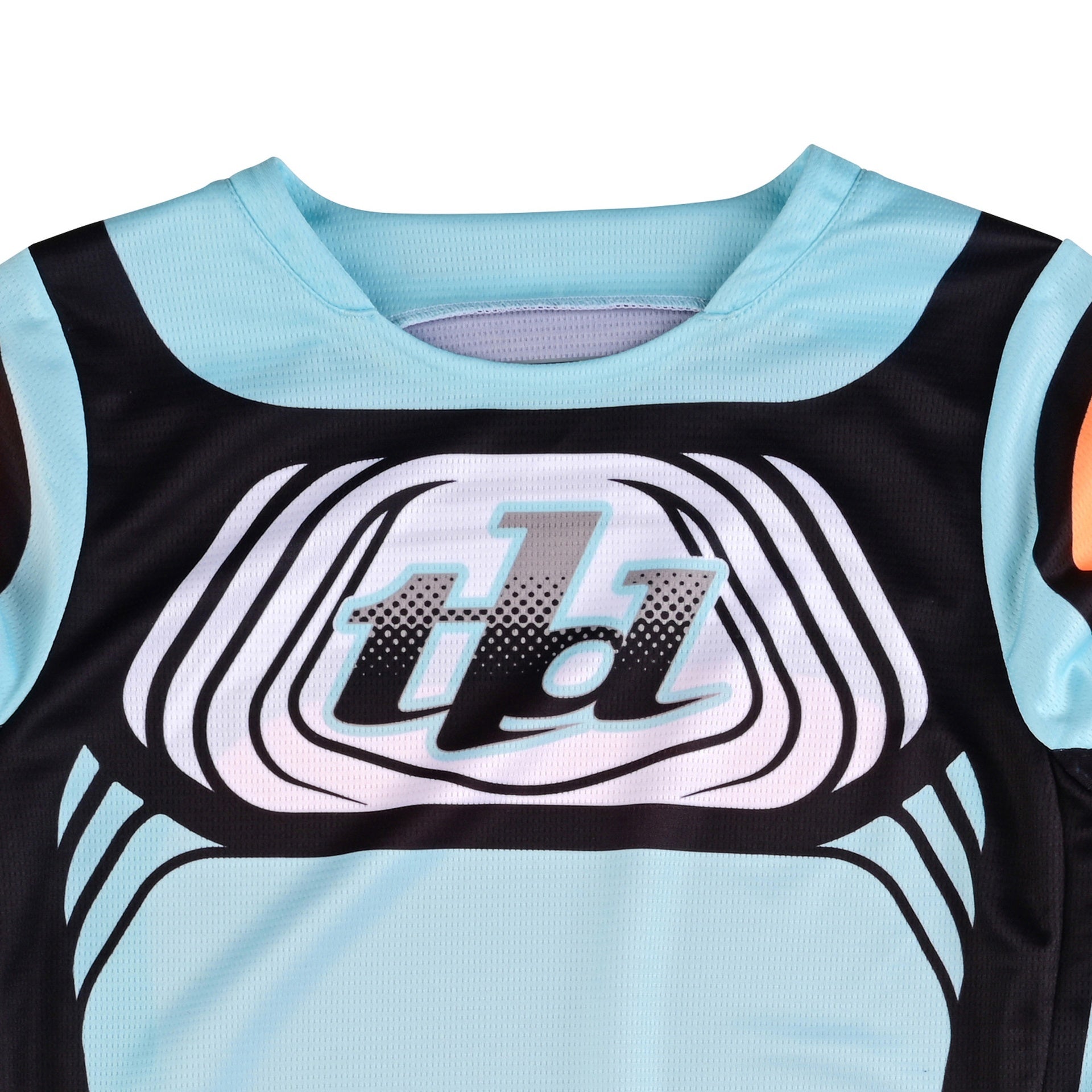 Jersey para niño Troy Lee Designs Gp Pro Wavez Bleached Aqua